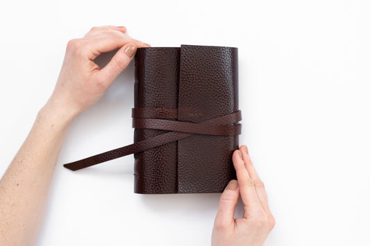 Kožený zápisník Jozefína