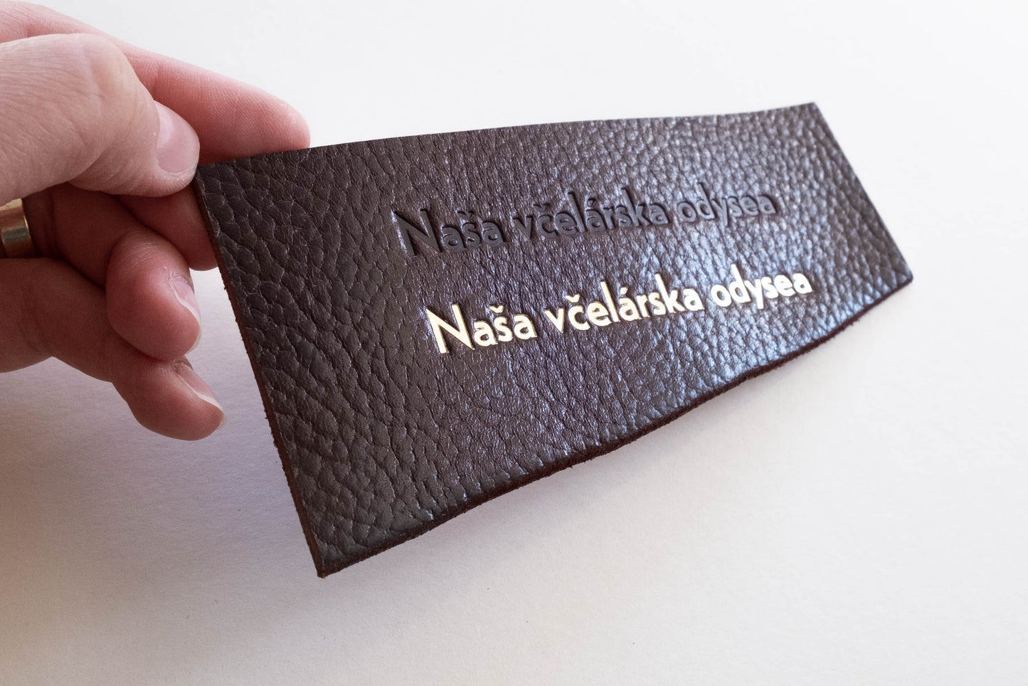 Kožený zápisník Richard