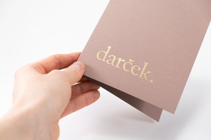 Darčeková karta (fyzická)