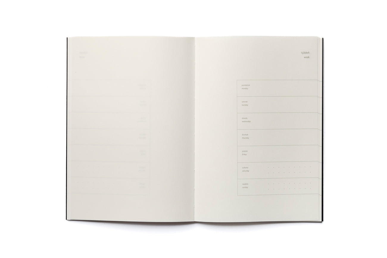 Bezdátumový diár slovensko–anglický