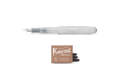 Vreckové plniace pero Kaweco FROSTED SPORT + bombičky zadarmo