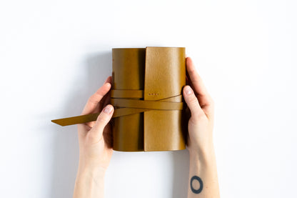 Kožený zápisník Lori