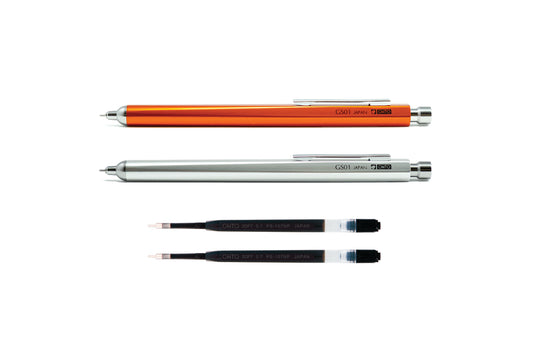 Nerozlučná dvojica pani Viery (2 ks pero Ohto GS01 + 2 ks modrá náplň zadarmo)